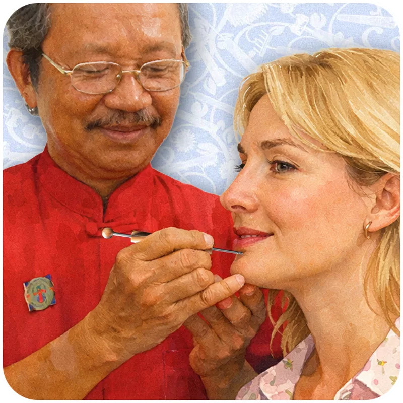 Pr Bùi Quôc Châu, inventeur du Dien Chan